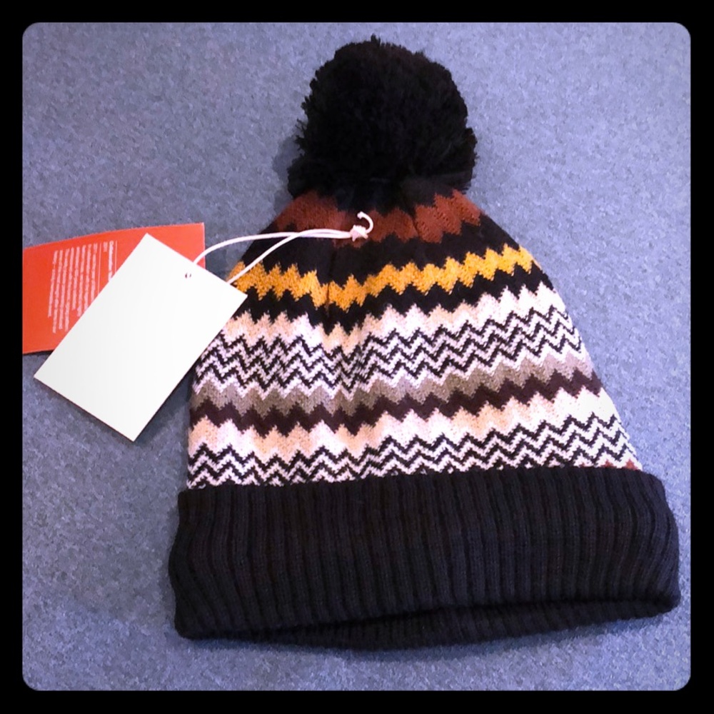 Missoni for Target Beanie Pom Pom Hat! NWT